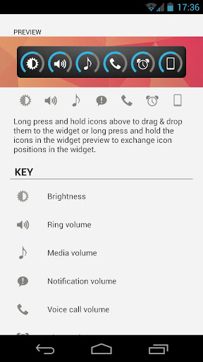 Slider Widget - Volumes