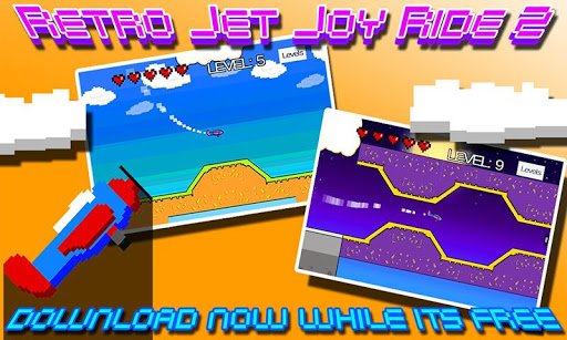 Retro Jet Joy Ride 2 - Flying