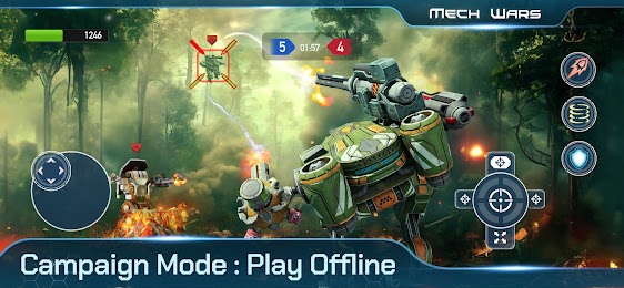 Mech Wars Online Robot Battles 2