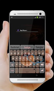 Dark Red Moon TouchPal Theme Screenshots 13