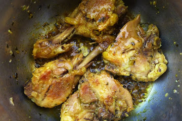 Simple Garlic Golden Chicken