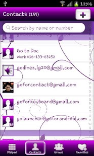 How to download Royal Purple Go Contacts lastet apk for bluestacks