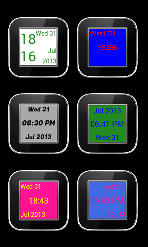 Watch Widgets for SmartWatch Screen 2