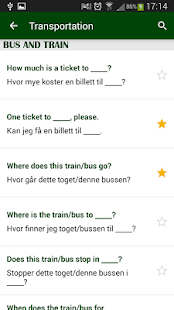 Norwegian Phrasebook - náhled