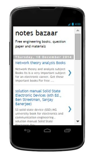 Notes Bazaar