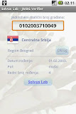 JMBG Verifier