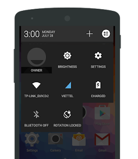 Android L - Dark CM11/PA/Mahdi apk cracked download - screenshot thumbnail