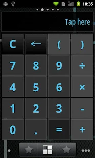 Calculator Widget FREE motifs