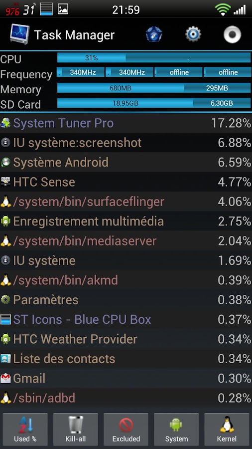 System Tuner Pro - screenshot