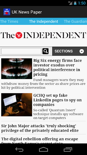 【免費新聞App】UK News Paper-APP點子