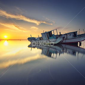 Rings of Fire by Yudik Pradnyana - Transportation Boats
