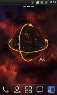 3D Magma Star Wallpaper Screenshots 1