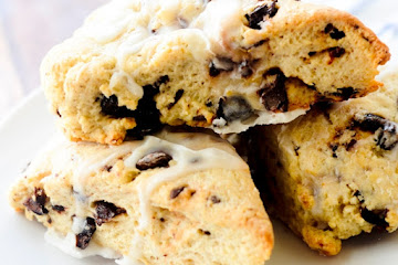 Cherry Chocolate Scones