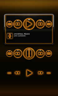 How to download Poweramp Widget Orange Glow lastet apk for bluestacks