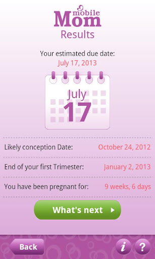 Download Pregnancy Due Date Calculator Google Play Softwares 