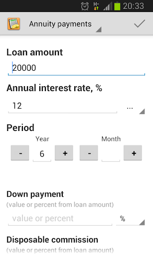 Simple Loan Calculator