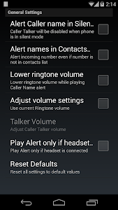 Talk Caller Name PRO v2.5.0