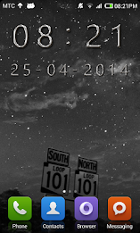 Metal Digital Clock poster 1