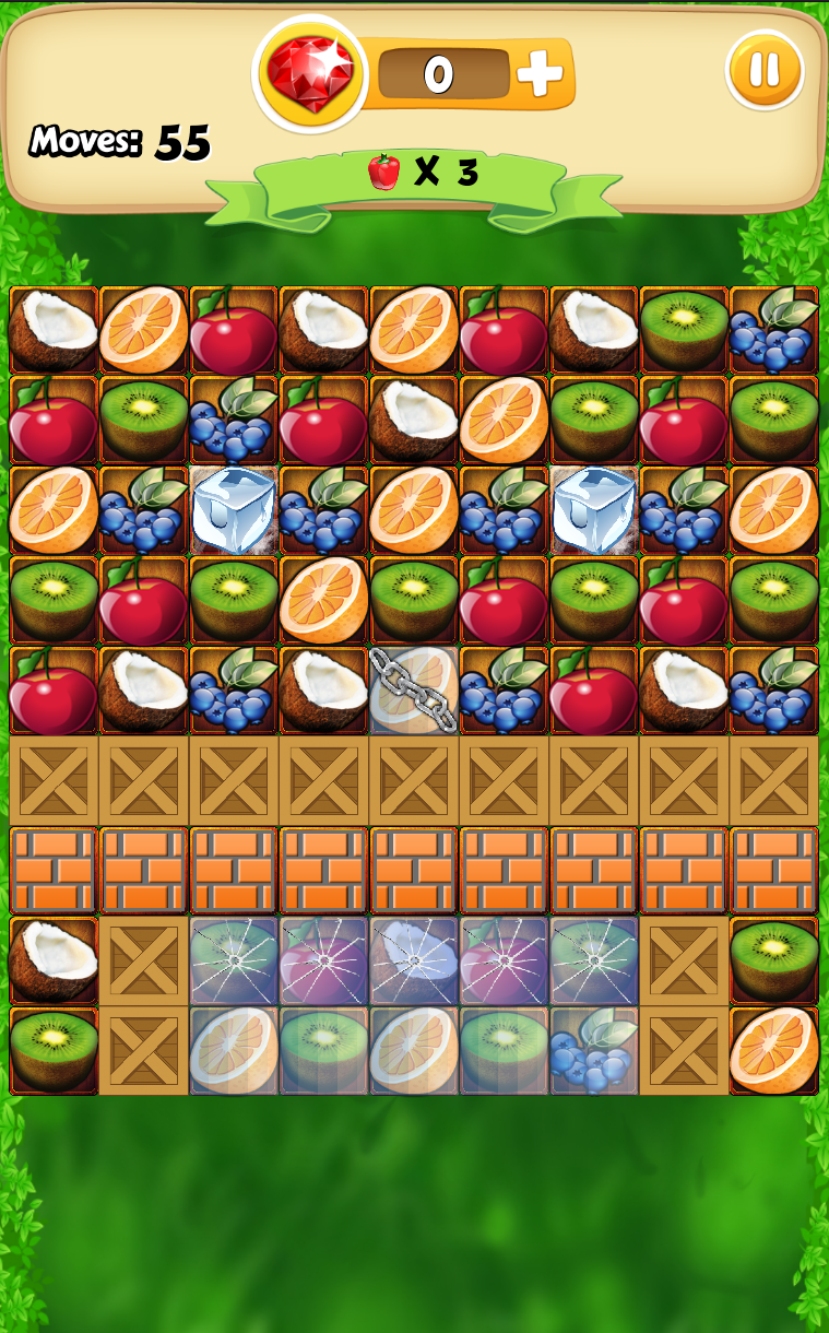 Android application Fruit Bump screenshort