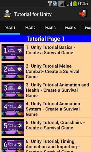 Tutorial for Unity