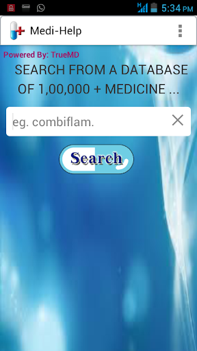 Medicine Help - Find Medicines