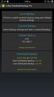 Online Nandroid Backup * ROOT - screenshot thumbnail