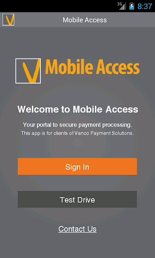 Vanco Payments Mobile Access