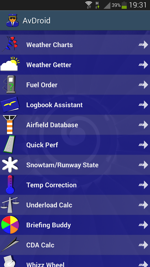Android application AvDroid screenshort