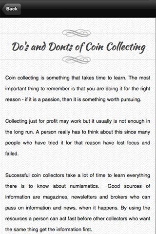 【免費書籍App】Coin Collecting Guide-APP點子