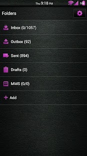 Free Leather Pink GoSMS Theme APK for PC