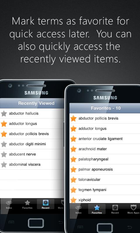 Anatomy Pronunciations Screen 2