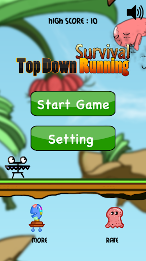 Top Down Running Survival