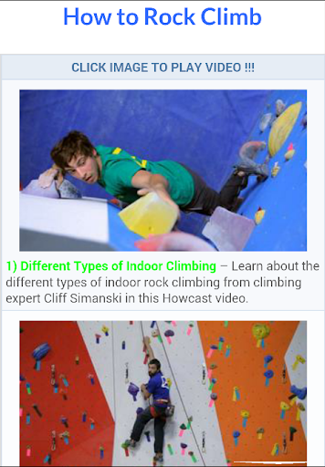 How to Rock Climb