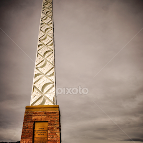Monument in America the Beautiful Park by Robie Blair - Buildings & Architecture Statues & Monuments