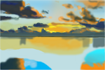 Draft no:3 For "Boat on Sunset" for -Liar- :)