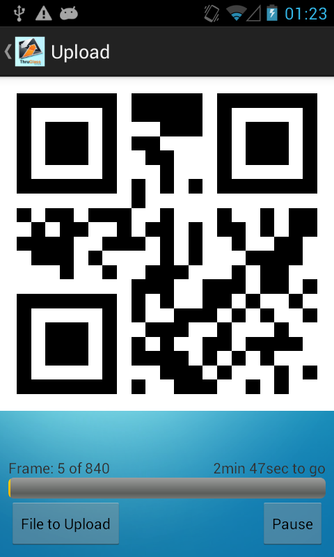   ThruGlassXfer – Capture d'écran 