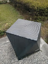 水波紋飾幾何陶椅