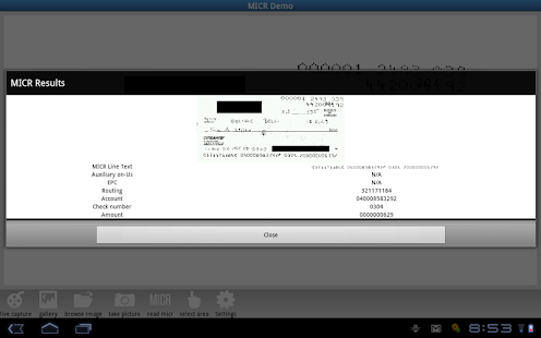 LEADTOOLS Check Scanning App(圖5)-速報App
