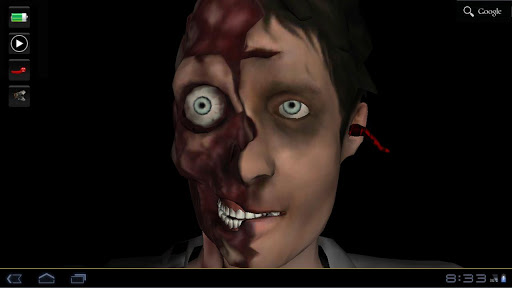 【免費個人化App】Zombie 3D Live Wallpaper-APP點子