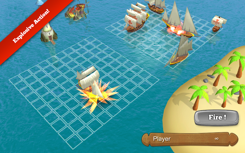 Battleship with Pirates No Ads Screen 2