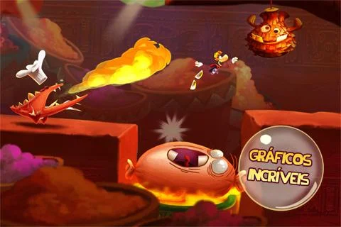   Rayman Fiesta Run: captura de tela 