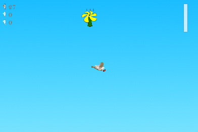 Flying chicken poster 2