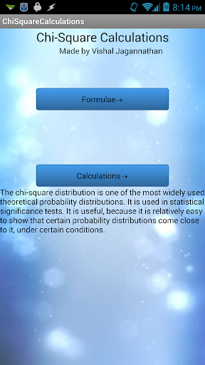 Chi-Square Calculations