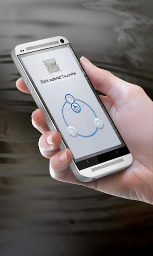 黑色瀑布 TouchPal Theme
