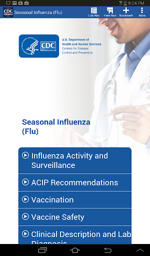 【免費健康App】CDC Influenza (flu)-APP點子