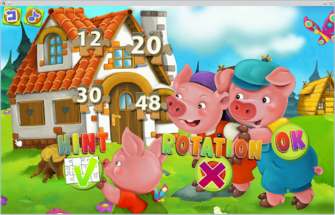 Lastest Fairy Tale & Puzzle Three Pigs APK for Android