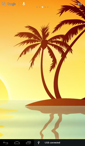 Tropical sunset