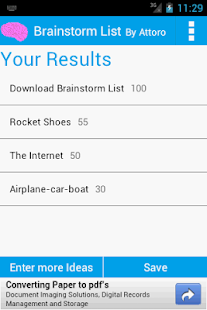 Download Brainstorm List Pro APK