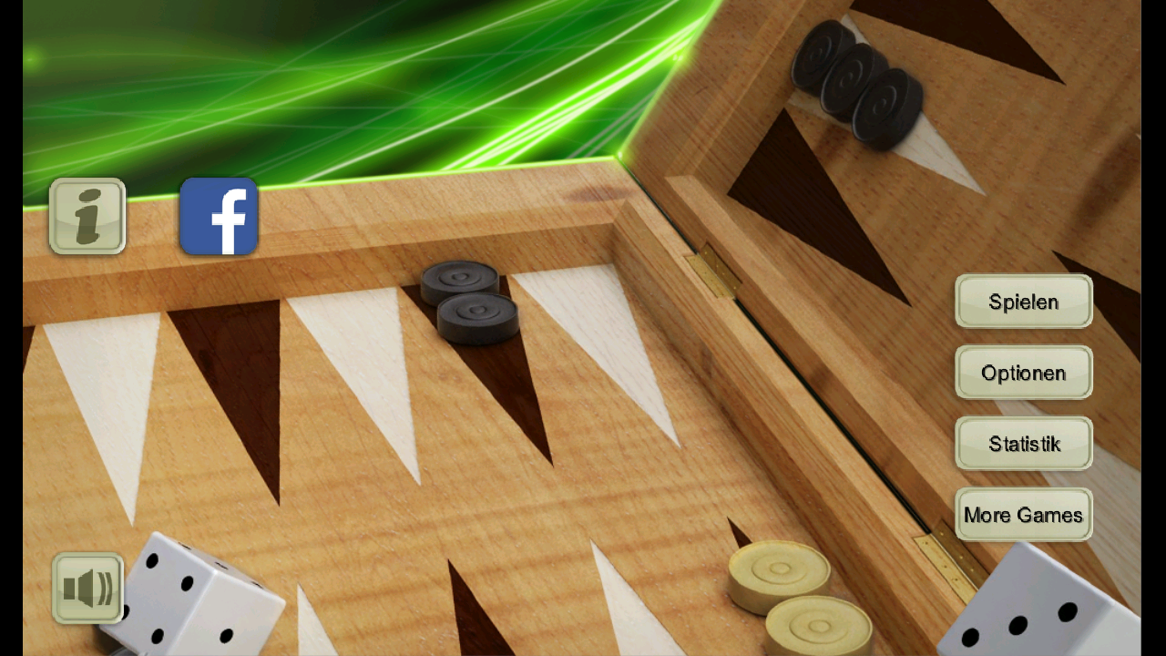 Android application Backgammon - The Board Game screenshort