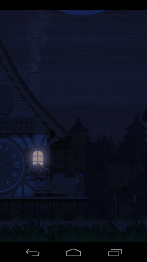   Cuckoo Clock LWP: captura de tela 